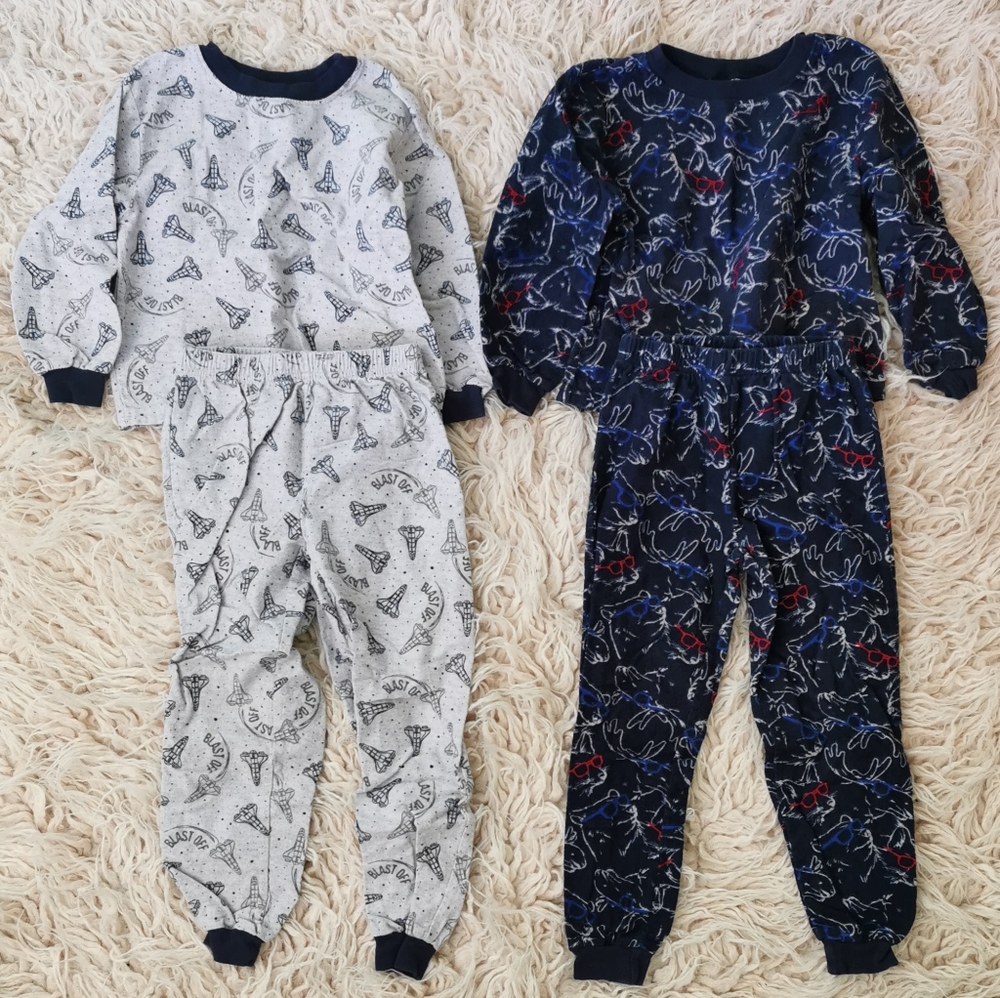 Lot #2 George Boys Size 4-5- PJs